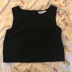 BCBG crop top tank blouse